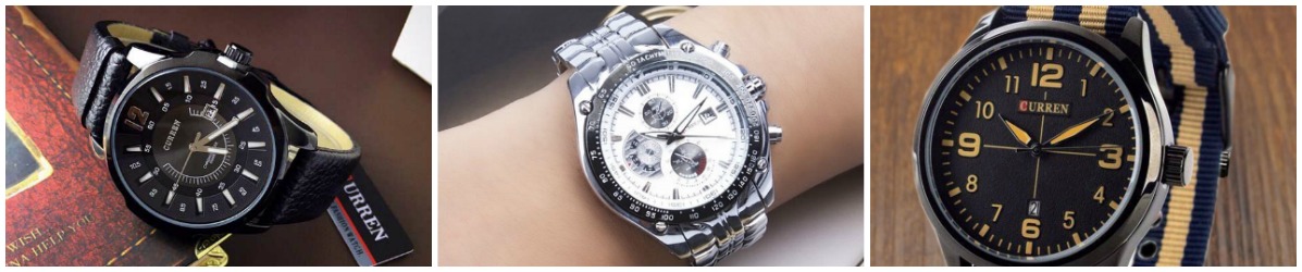 Đồng hồ thời trang nam Curren Đồng hồ thời trang nam Curren