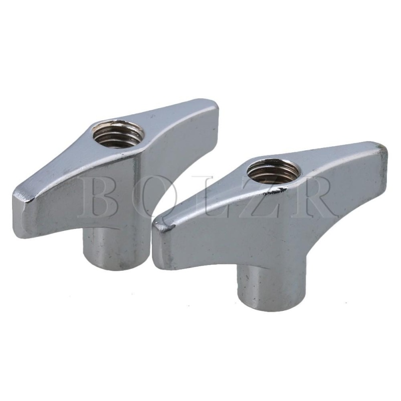 0.75cm Dia Chrome-plated Zinc Alloy Butterfly Wing Nuts Pack of 2
Silver - intl