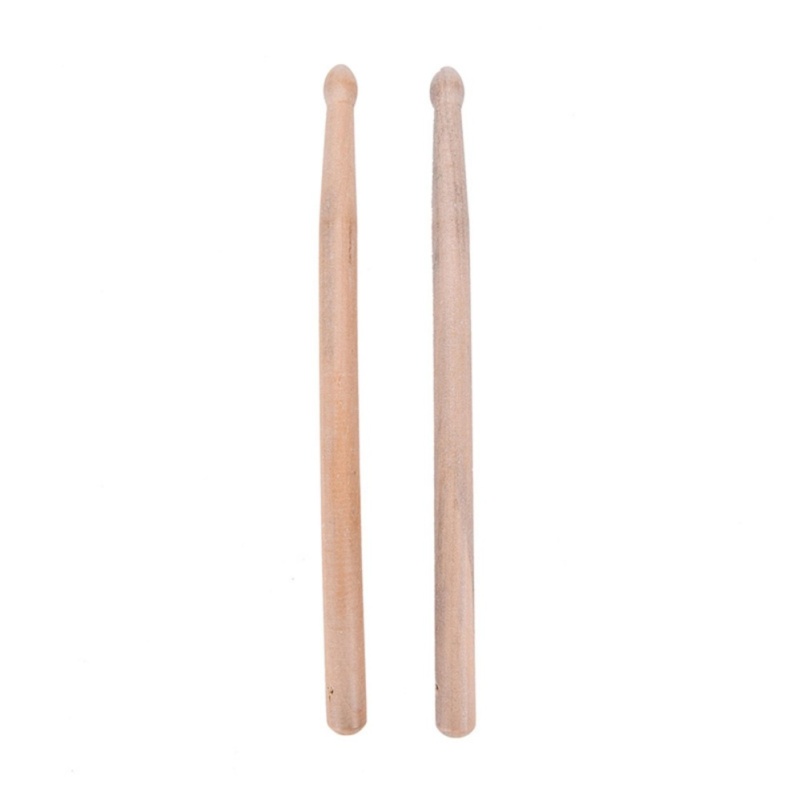 1 Pairs Music Band Maple Wood Drum Sticks Drumsticks 5a High Quality - intl