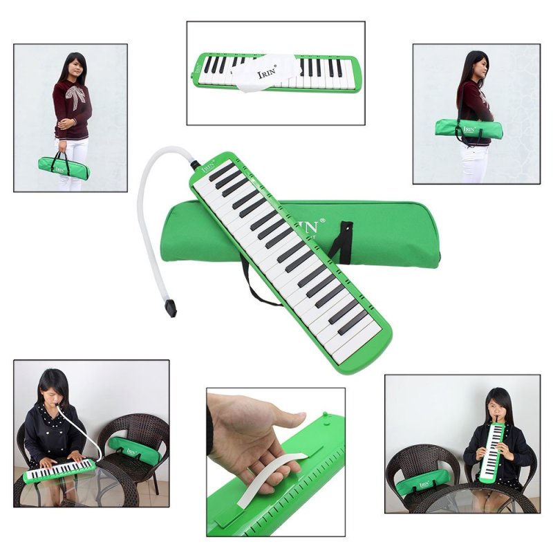 37 Piano Keys Melodica Pianica Musical Instrument with Carrying Bag for Students Beginners Kids - intl