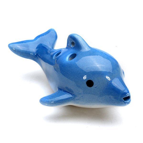 6 Holes Mini Dolphin Shape Ceramic Alto C Ocarina Musical
Instruments Flute Gift Deep Blue - Intl 6 Holes Mini Dolphin Shape Ceramic Alto C Ocarina Musical
Instruments Flute Gift Deep Blue - Intl