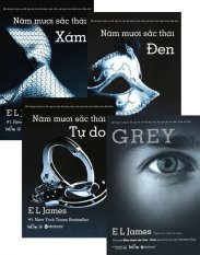 Bộ 4 cuốn 50 Sắc Thái - E. L. James Bộ 4 cuốn 50 Sắc Thái - E. L. James
