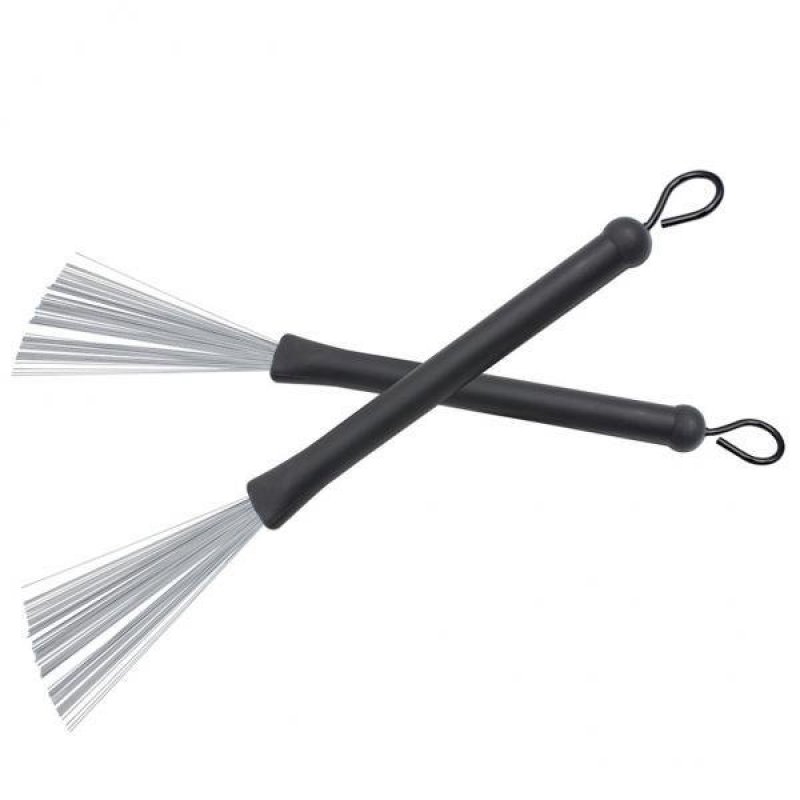 BolehDeals 1 Pair Retractable Loop End Drum Brush Rock Jazz Sticks
Drum Accessories - intl