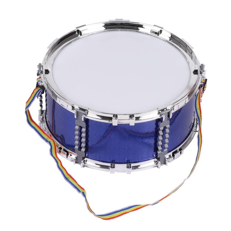 Colorful Jazz Snare Drum Musical Toy Percussion Instrument with Drum Sticks Strap for Children Kids - intl