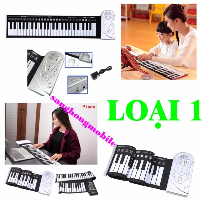 Đàn piano điện tử bàn phím cuộn dẻo 49 keys Loại 1 Công nghệ mới 2017