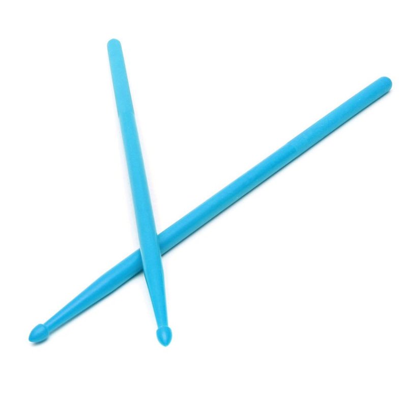 DHS One Pair 5A Drum Sticks Musical Instrument Nylon Deep Blue - intl