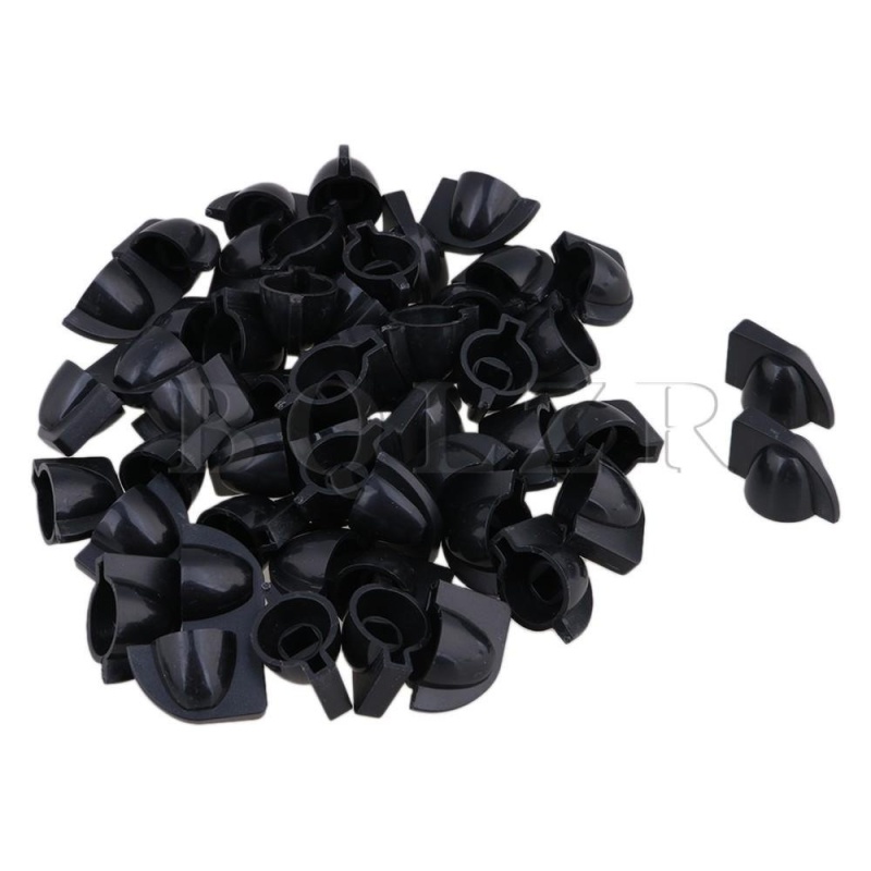 Effect Pedal Chicken Head Knobs Set of 50 Black - intl