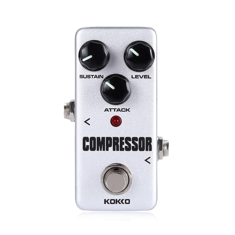 Flanger KOKKO Compressor Guitar Effect Pedal Instrument Accessory
(Silver Gray) - intl