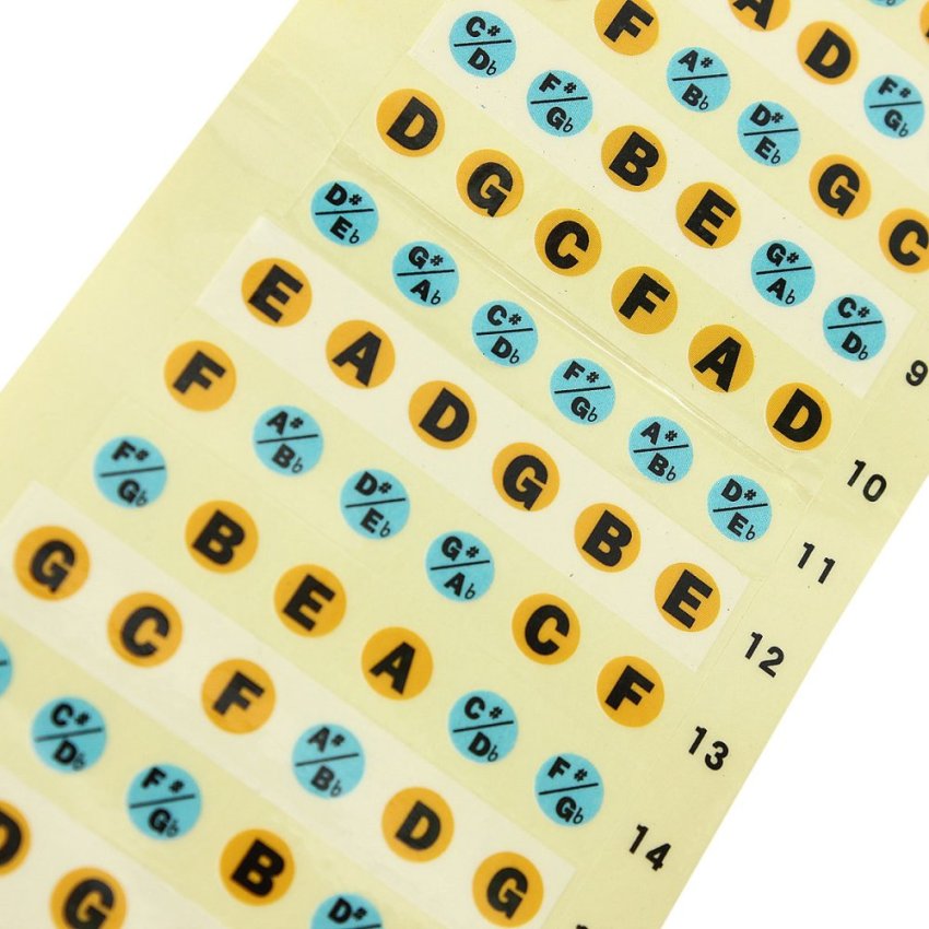 Guitar Fret Scale Sticker Neck Fingerboard Fretboard Note Learn
Practice - Intl Guitar Fret Scale Sticker Neck Fingerboard Fretboard Note Learn
Practice - Intl