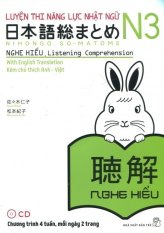 Luyện Thi Năng Lực Nhật Ngữ N3 - Nghe Hiểu (Kèm 1 CD) - Sasaki
Hitoko và Matsumoto Noriko Luyện Thi Năng Lực Nhật Ngữ N3 - Nghe Hiểu (Kèm 1 CD) - Sasaki
Hitoko và Matsumoto Noriko