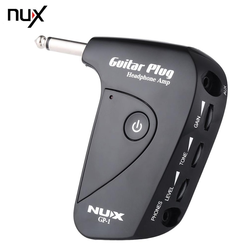 NUX GP - 1 Electric Guitar Plug Headphone Amplifier Built-In
Distortion Effect (Black) - intl