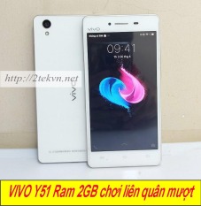 Điện thoại cảm ứng cũ VIVO Y51 (2GB/16GB) – Bảo hành 18 tháng – chơi liên quân mượt – pin khủng
