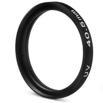 40.5mm UV Camera Protection Filter Lens for Canon Nikon Sony(Black) - intl