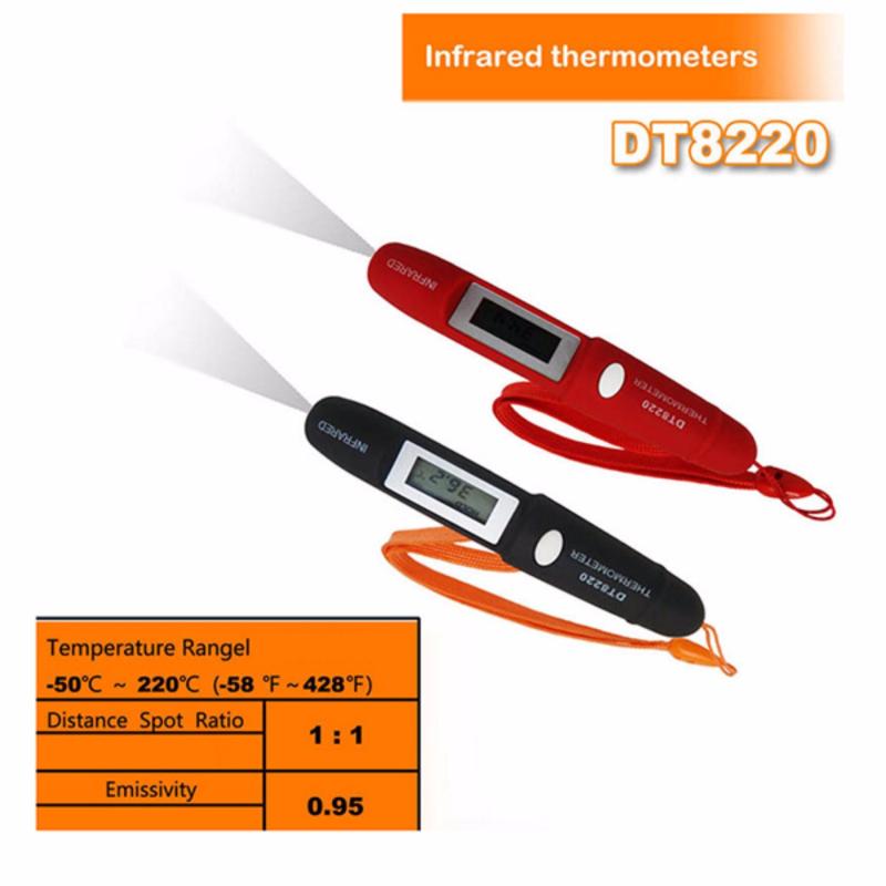 Bút đo nhiệt độ thông minh DT8220 (Đỏ)