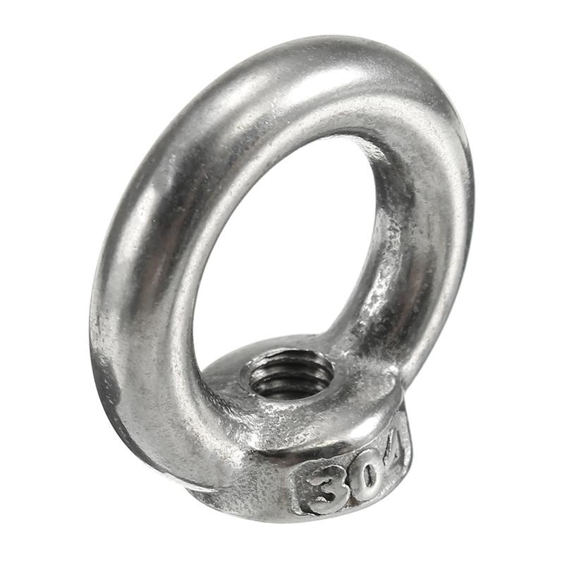 Bảng giá M5 Ring Shape Lifting Eye Nut Female 304 Stainless Steel Eye Nut - intl