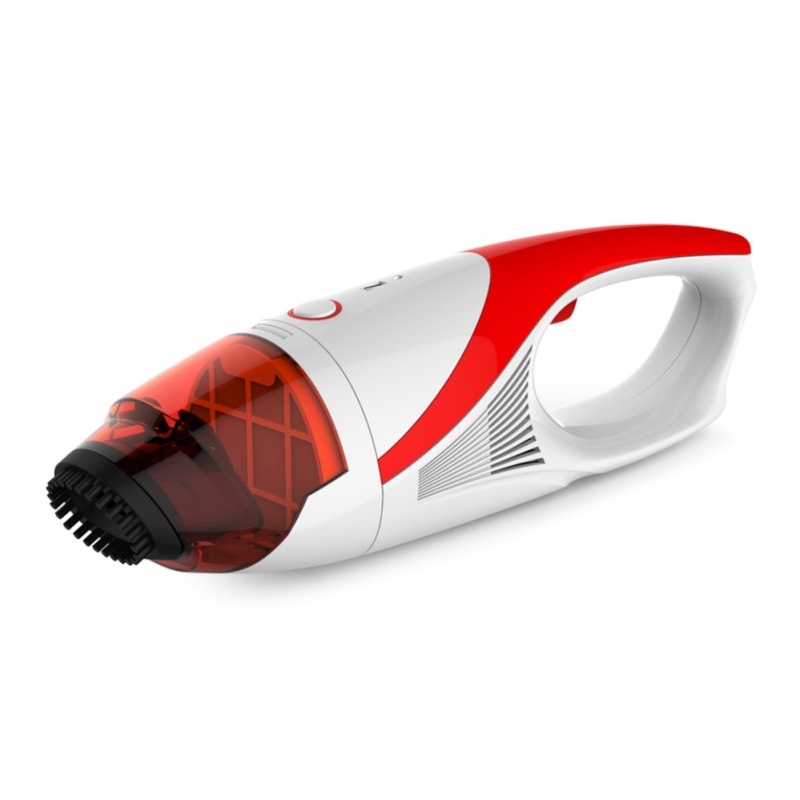 Mini Hand-held Dust Collector Portable Cleaning Bed / Car / Desk -Red - intl