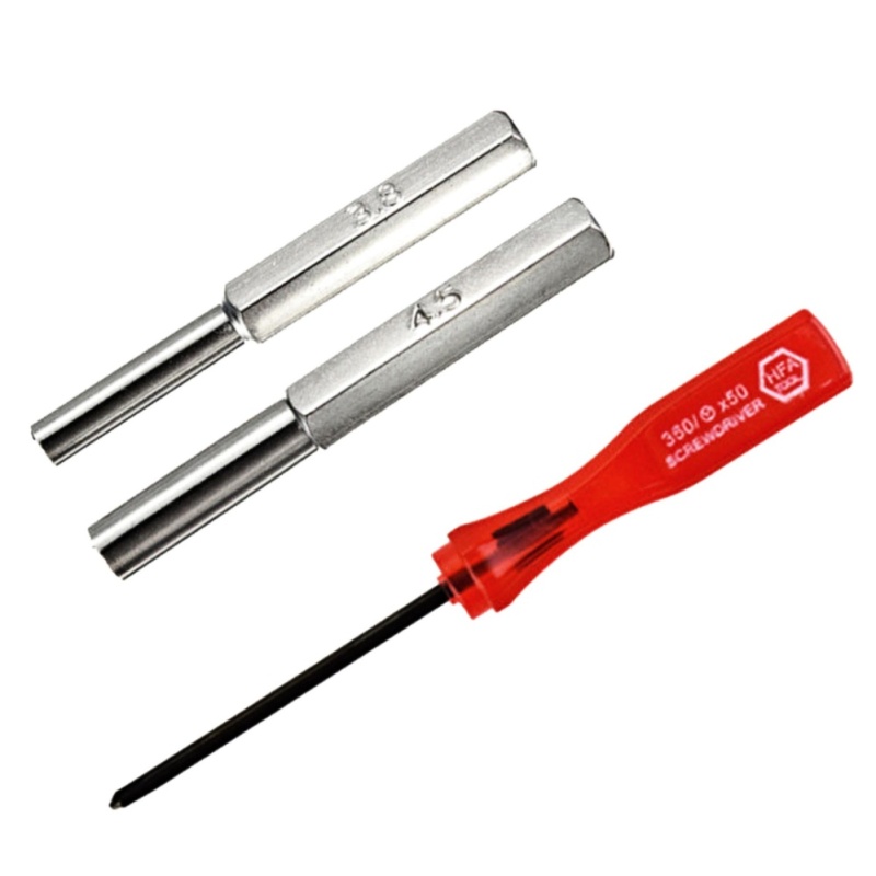 Bảng giá Portable Repair Set 3.8mm 4.5mm Security Bit Screwdriver Tool with
2.5 Triwing Trigram Screwdriver for Nintendo Switch NS NX NES SNES
N64 Game Cartridges System - intl