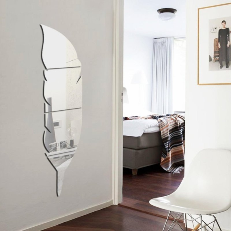 Yika New Removable Home Mirror Wall Stickers Decal Art Vinyl Room
Decor DIY - intl