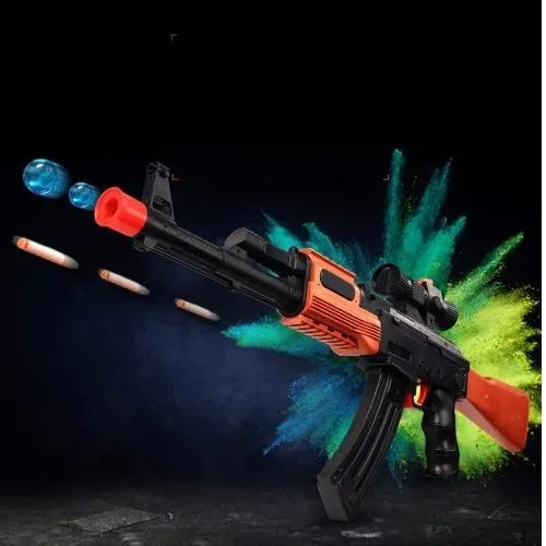 Đồ chơi súng bắn đạn nước đạn xốp AK47