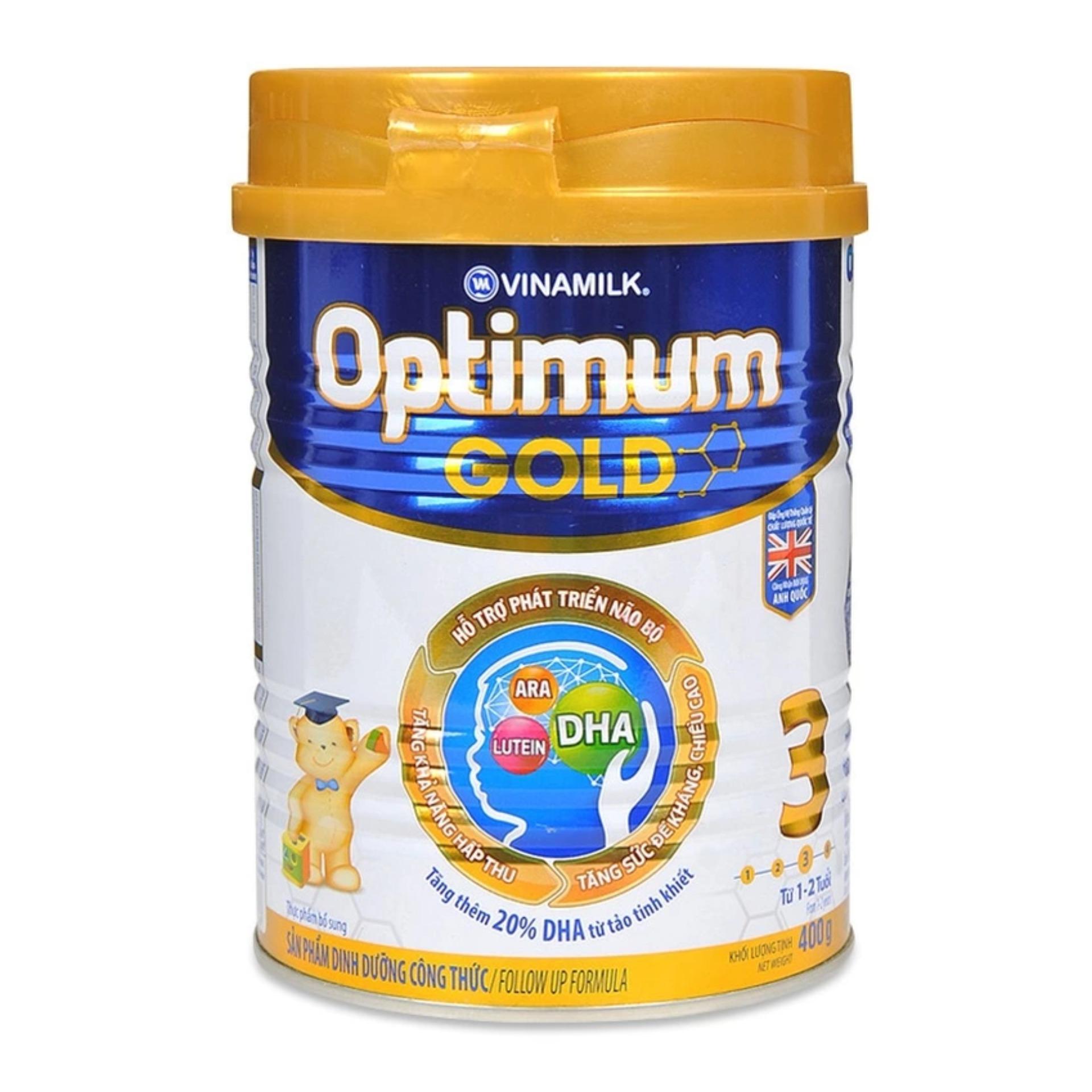 Sữa bột Vinamilk Optimum Gold Step 3 hộp 900g