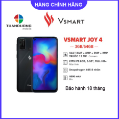 Điện thoại Vsmart Joy4 (3GB/64GB) Hàng Mới Nguyên Hộp – Bảo Hành Chính Hãng