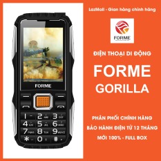 Điện Thoại Di Động Forme Gorilla, màn hình 2.4inch, Pin 2500mAh, Loa to rõ, font chữ lớn – Phân phối chính hãng