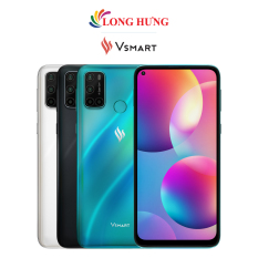 Điện thoại Vsmart Joy 4 (3GB/64GB) – Hàng chính hãng – Màn hình 6.53inch FHD+ Bộ 4 camera sau Pin 5000mAh cảm biến vân tay mặt lưng