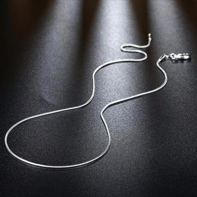 10 Pcs Chain Necklaces Wholesale(Sliver) - intl
