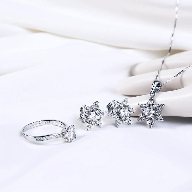 Bộ trang sức bạc Love Star | Eropi