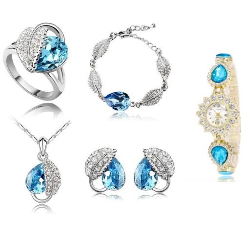 Bộ trang sức đồng hồ thời trang minhtueshop MT10-52560