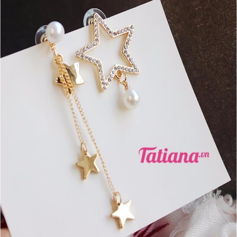 BÔNG TAI HÀN QuỐC BĐX STELLA - TATIANA - B2882 (VÀNG)