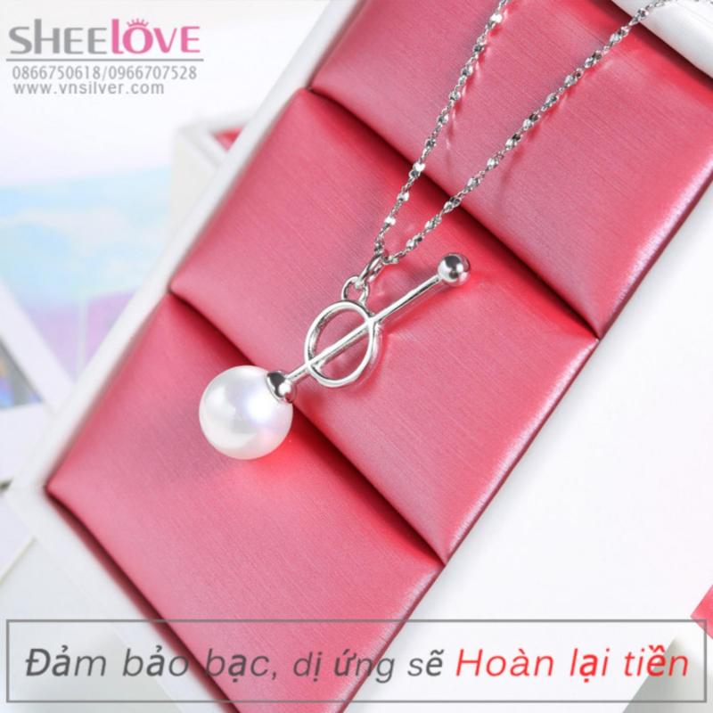 Dây chuyền bac que diêm thời trang Hàn Quốc sn-ma550(Bạc)