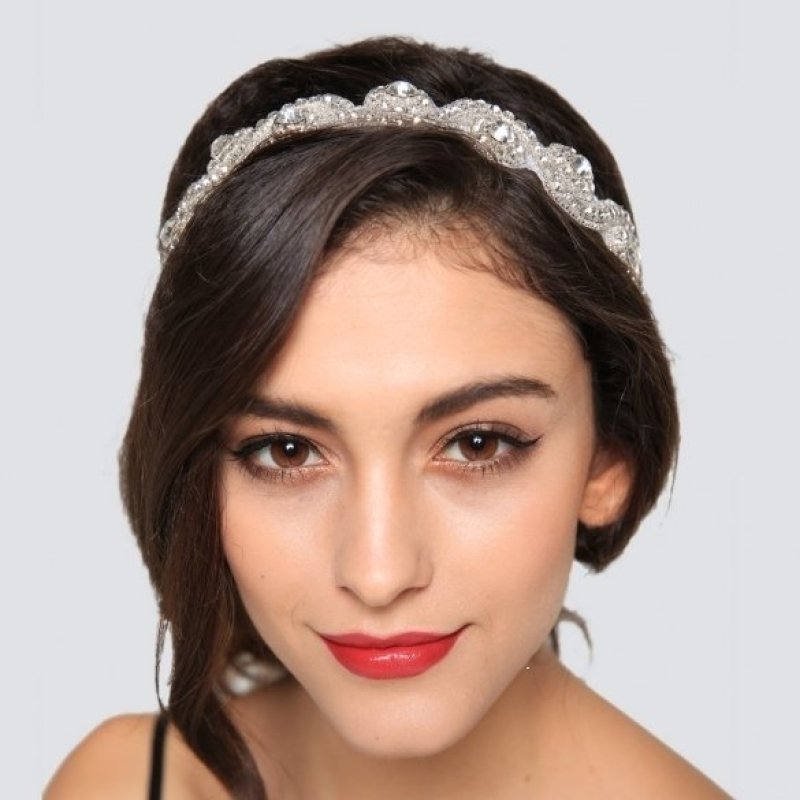 Jo.In Headwear Headband Flowers Headband Bridal Hair Headband
(Multicolor) - Intl - intl