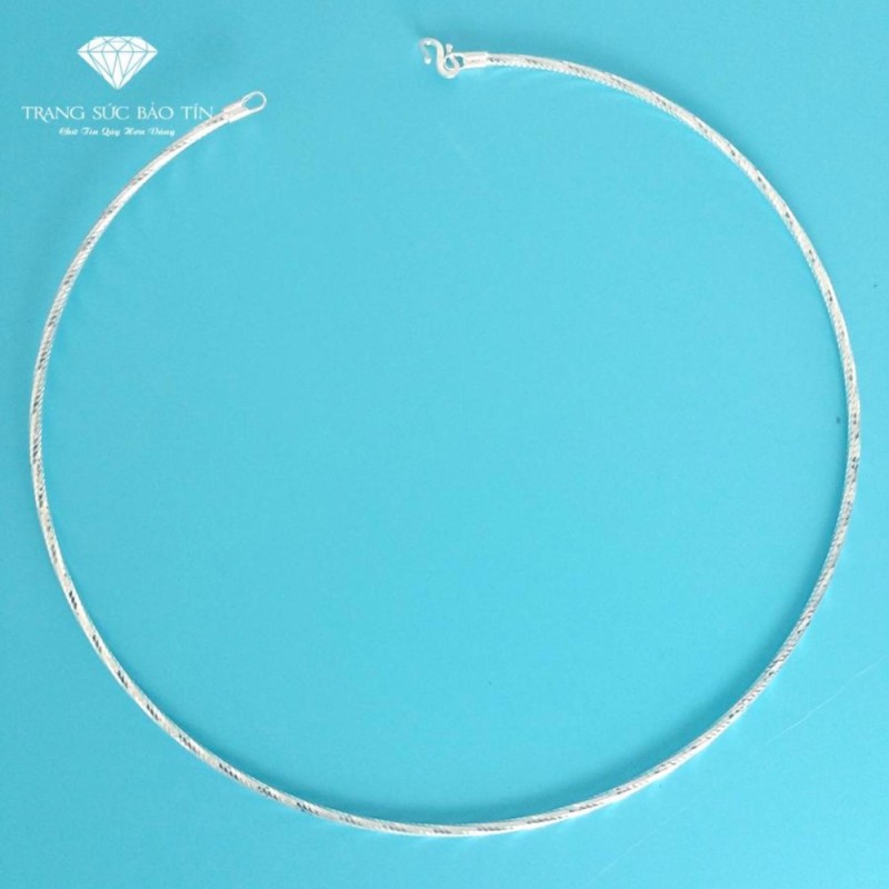 Kiềng Cứng Nữ Chất Liệu Bạc Ta Cao Cấp - Thương Hiệu Bảo Tín