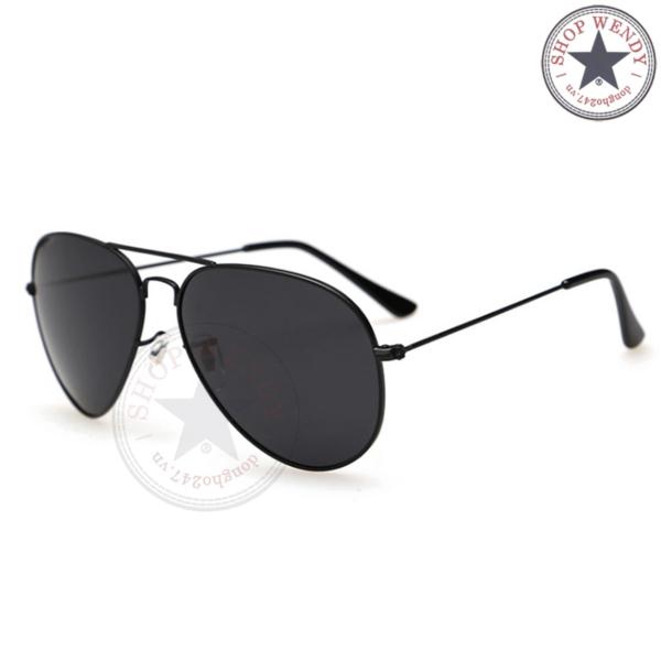 Giá bán Kính râm mùa hè unisex kiểu dáng Aviator K198 (Đen)