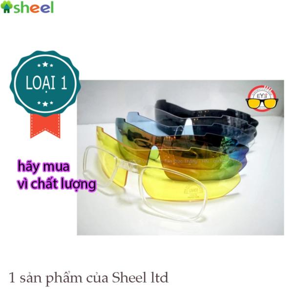 Giá bán KÍNH THỂ THAO 5 TRÒNG SHEEL LOẠI 1