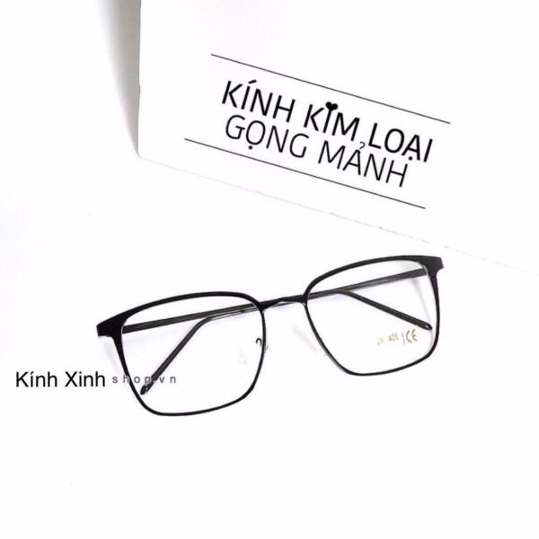 Giá bán Kính Vintage Kim loại Hàn Quốc gọng mảnh (ĐEN)