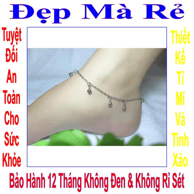 Lắc chân inox Đẹp Mà Rẻ kiểu bi