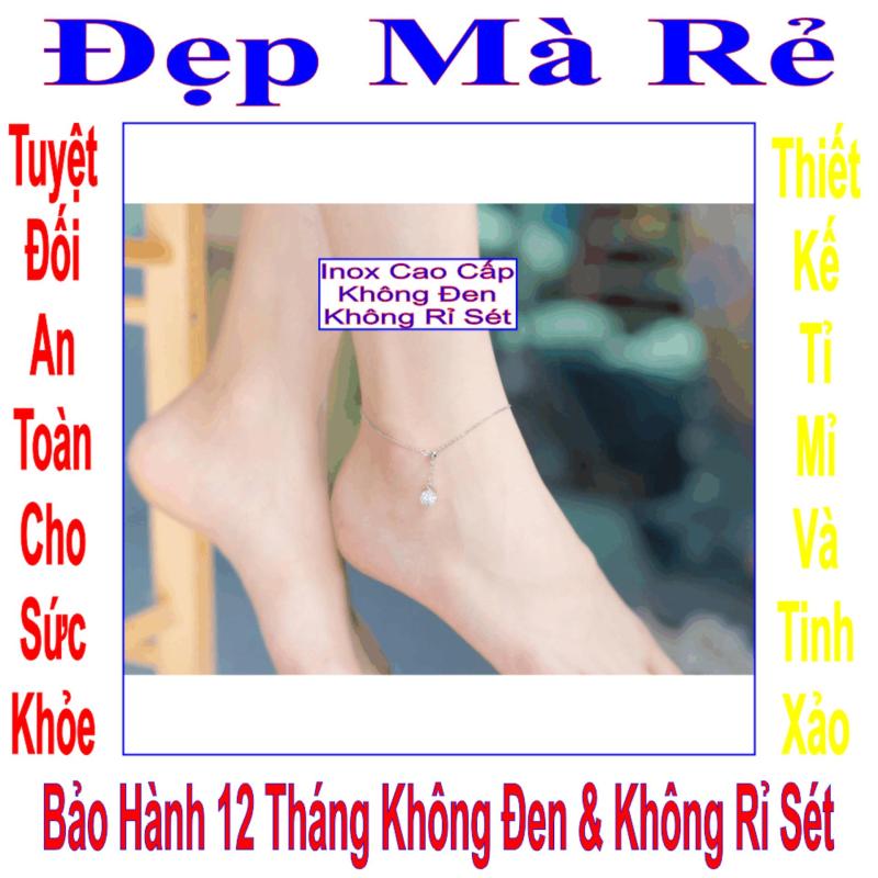 Lắc chân inox Đẹp Mà Rẻ kiểu trái châu