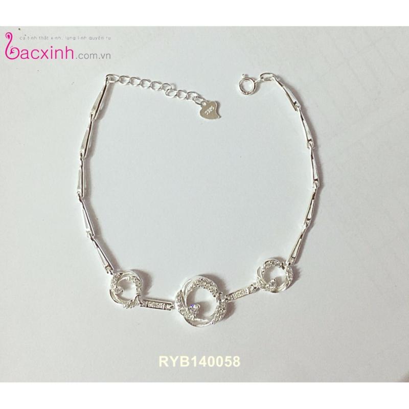 Lắc tay nữ Bạc Xinh S925 Italia RYB140058
