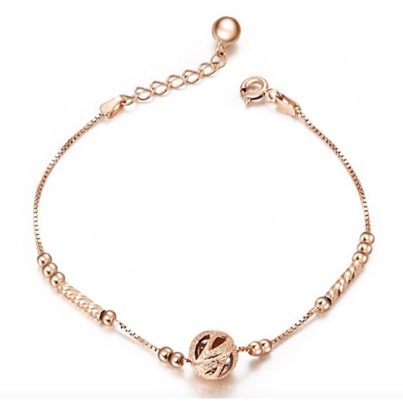 Lắc tay nữ mạ vàng 14k - LAC001