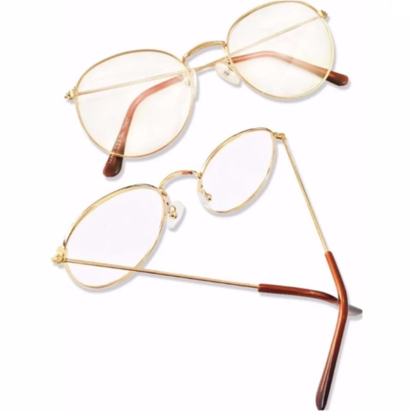 Giá bán Mắt kính ngố gọng cận Nobita nam-nữ thời trang mới KZY ( Vàng Đồng)