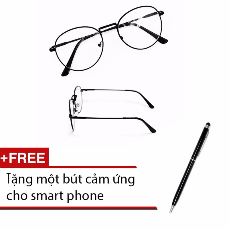 Giá bán Mắt kính ngố Nobita thời trang (đen) & Tặng một bút cảm ứng