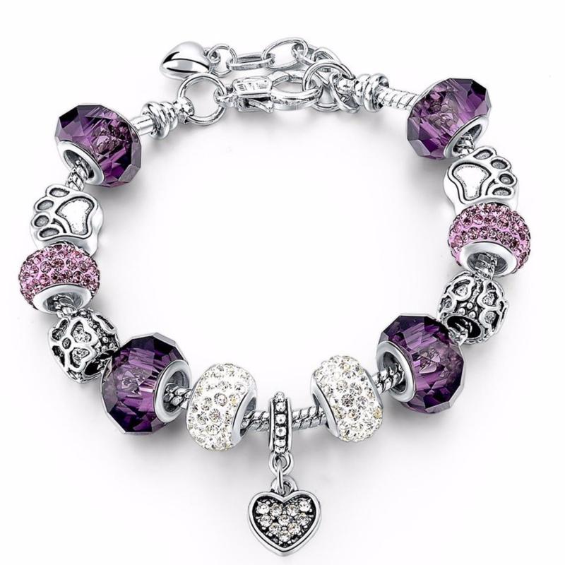 Vòng tay nữ đính hạt Charms ĐL31 Tài Lộc