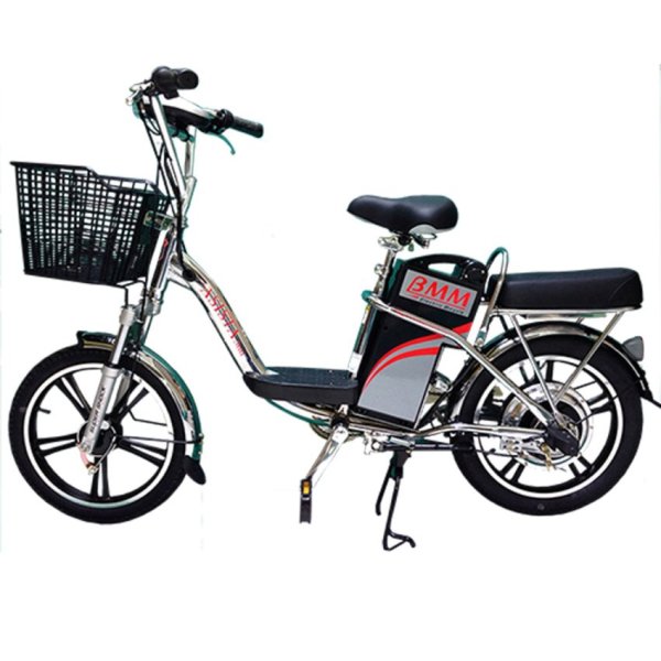 Xe đạp điện Asista inox 18 - Đời xe 2015