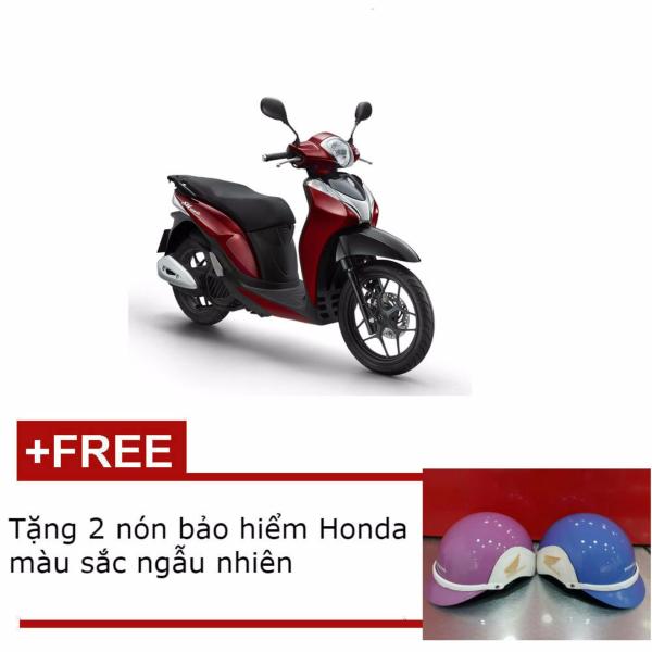 Xe tay ga Honda SH mode cá tính - Đỏ đen + Tặng 2 nón bảo hiểm Honda thời trang màu sắc ngẫu nhiên
