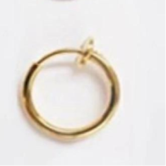 Khuyên Kẹp Giả ở Tai , Môi , Mũi không cần bấm lổ ( 1 chiếc )