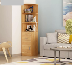 Kệ Sách Thiết Kế Kiểu Dáng Độc Đáo, Tủ Sách Gỗ Công Nghiệp Cao Cấp Tiện Lợi KS-69