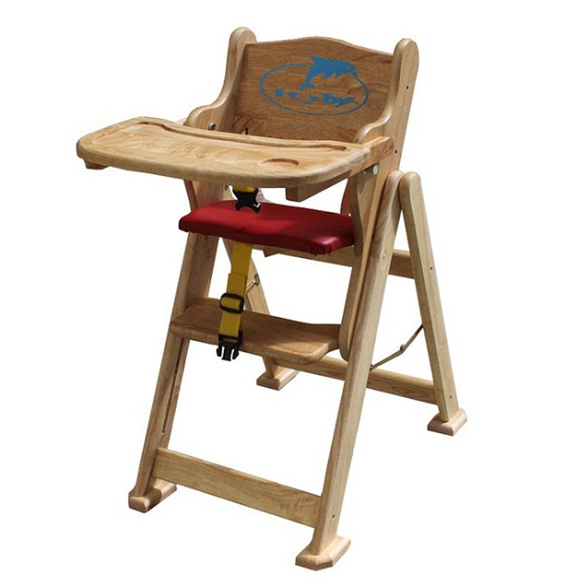 Ghế ăn bằng gỗ IQ toys