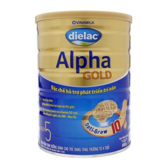 Sữa bột Vinamilk Dielac Alpha Gold 5 900g